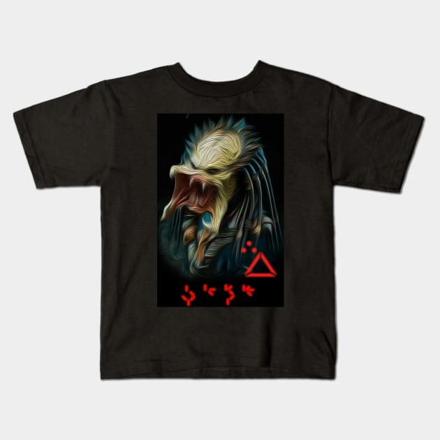 PREDATOR Kids T-Shirt by EBAN